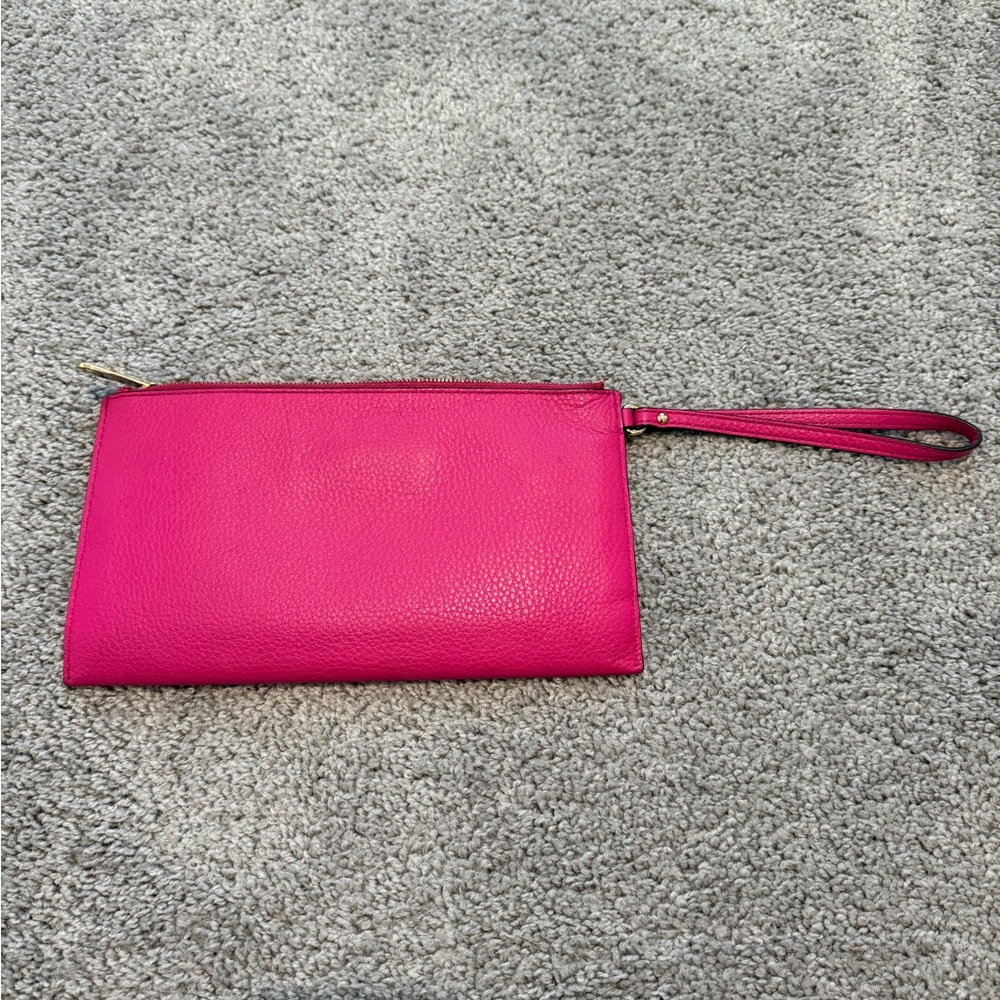 Michael Kors Fuchsia Wristlet Clutch - Picture 2 of 3